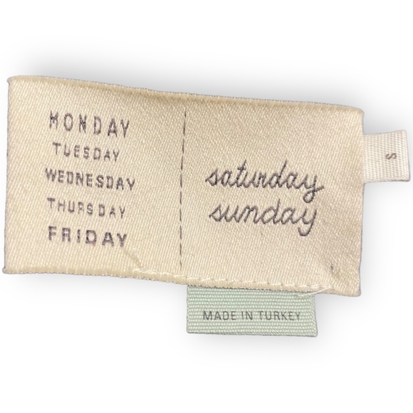 2for$35 ANTHROPOLGIE Saturday/Sunday Fara Peasant Top Size Small - Picture 9 of 13